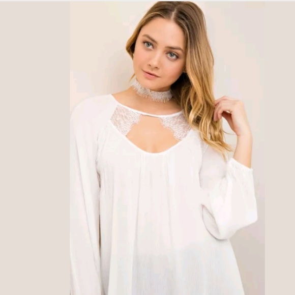 ANTHROPOLOGIE ENTRO KEYHOLE BLOUSE - Picture 2 of 4